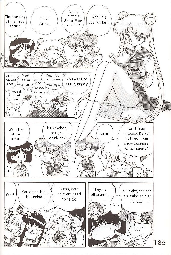 Star Platinum sailor moon 184 hentai manga