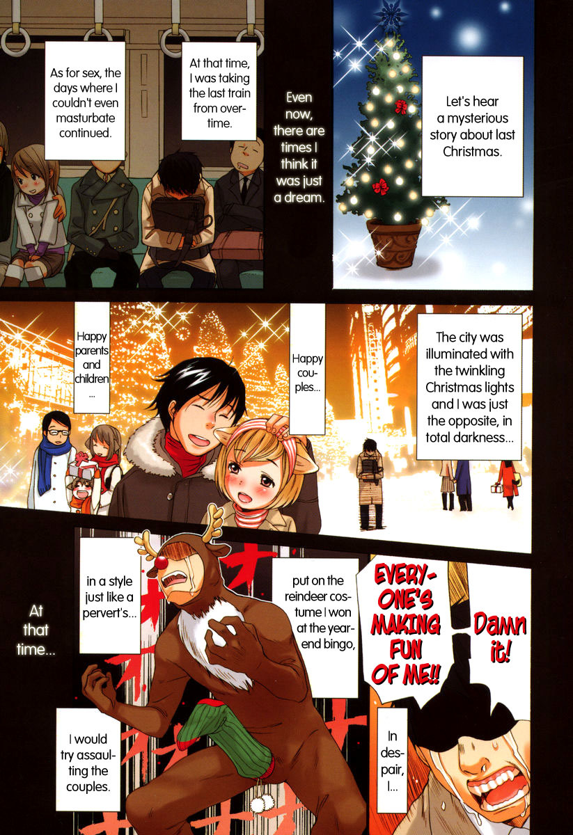 Santa Claus Dreamin' + Mame ni Kanabou hentai manga