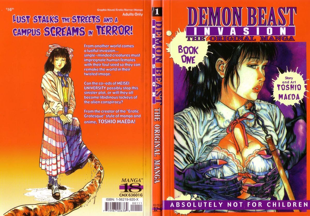 Demon Beast Invasion - Vol.001 hentai manga