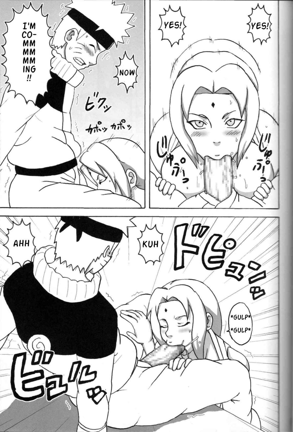 Kyounyuu no Ninja Chichikage | Big-Breast Ninja naruto 15 hentai manga