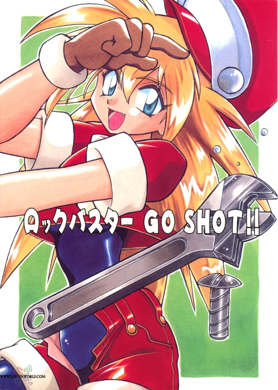 Rock Buster Go Shot!! mega man legends hentai manga