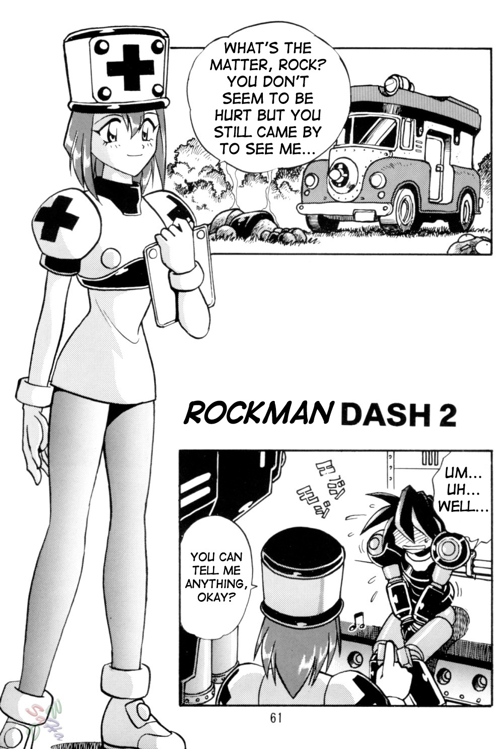 Rock Buster Go Shot!! mega man legends 61 hentai manga