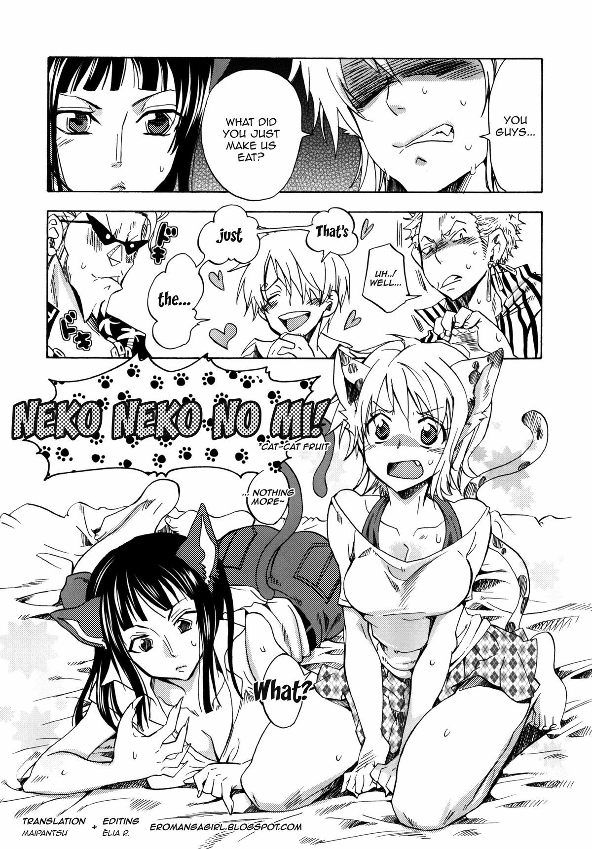 Neko Neko No Mi page 1 full