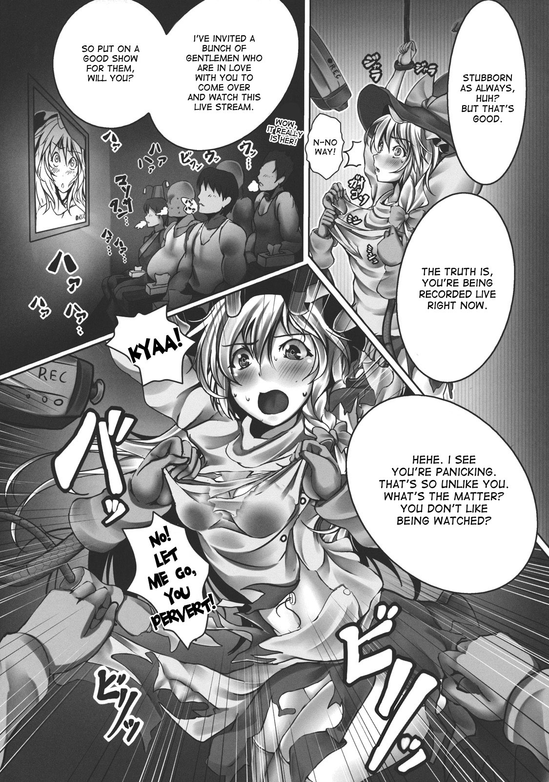 Kirisame Marisa Rape Machine page 9 full