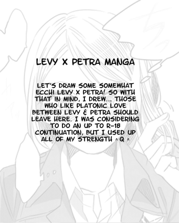 Levi Ã— Petra Manga