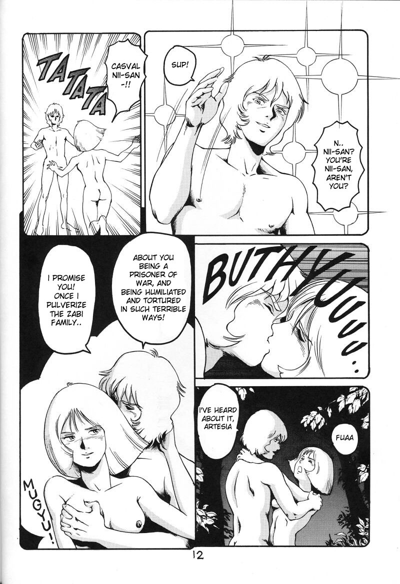 Blonde mobile suit gundam 10 hentai manga