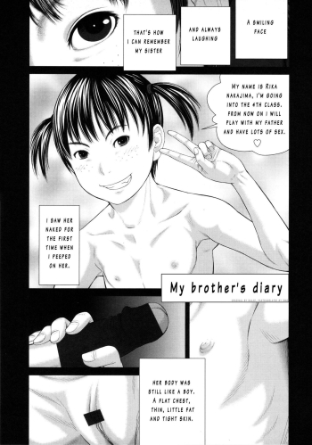 Onii-chan no Shuki | My Brother's Diary