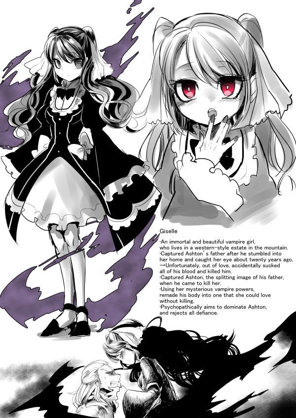 Bishoujo Vampire ni Bonyuu Drink Bar ni Sareru Hanashi | Turned into a Breast Milk Fountain by a Beautiful Vampire page 3 full