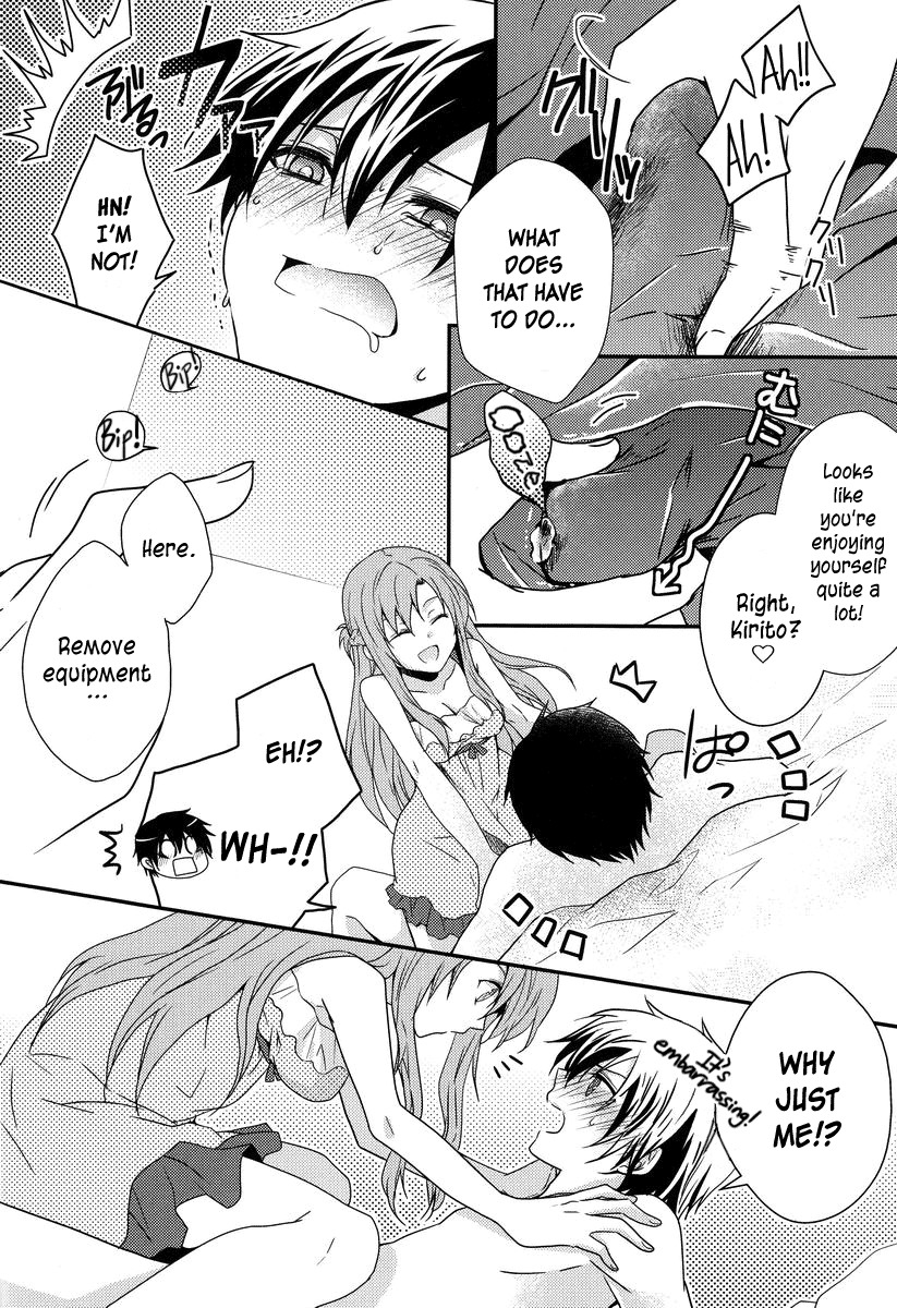 Koisuru Asuna wa Setsunakute Kirito-kun o Omou Totsui Ijiwaru Shichauno | Lovestruck Asuna Really Wants to Tease Kirito Every Time She Sees Him page 6 full