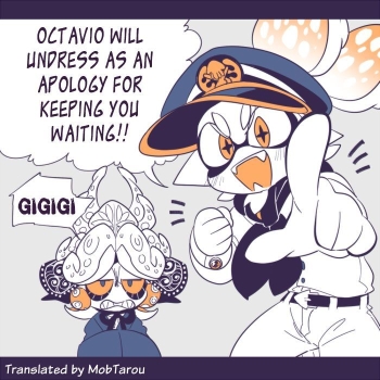 Octavio will undress as an apology for keeping you waiting!!