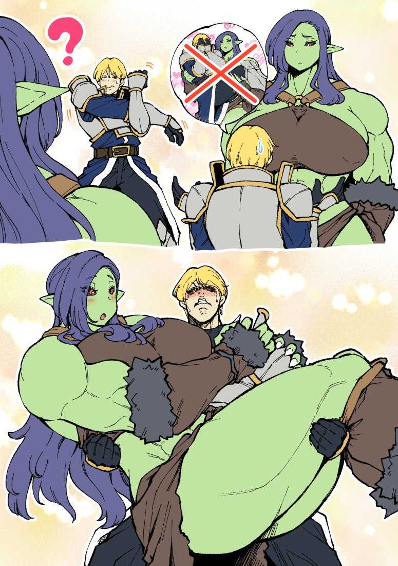 The Female Orc and Male Knight & Other Histories. page 6 full