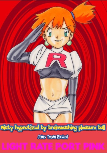 Misty hypnotized by brainwashing pleasure ball joins Team Rocket