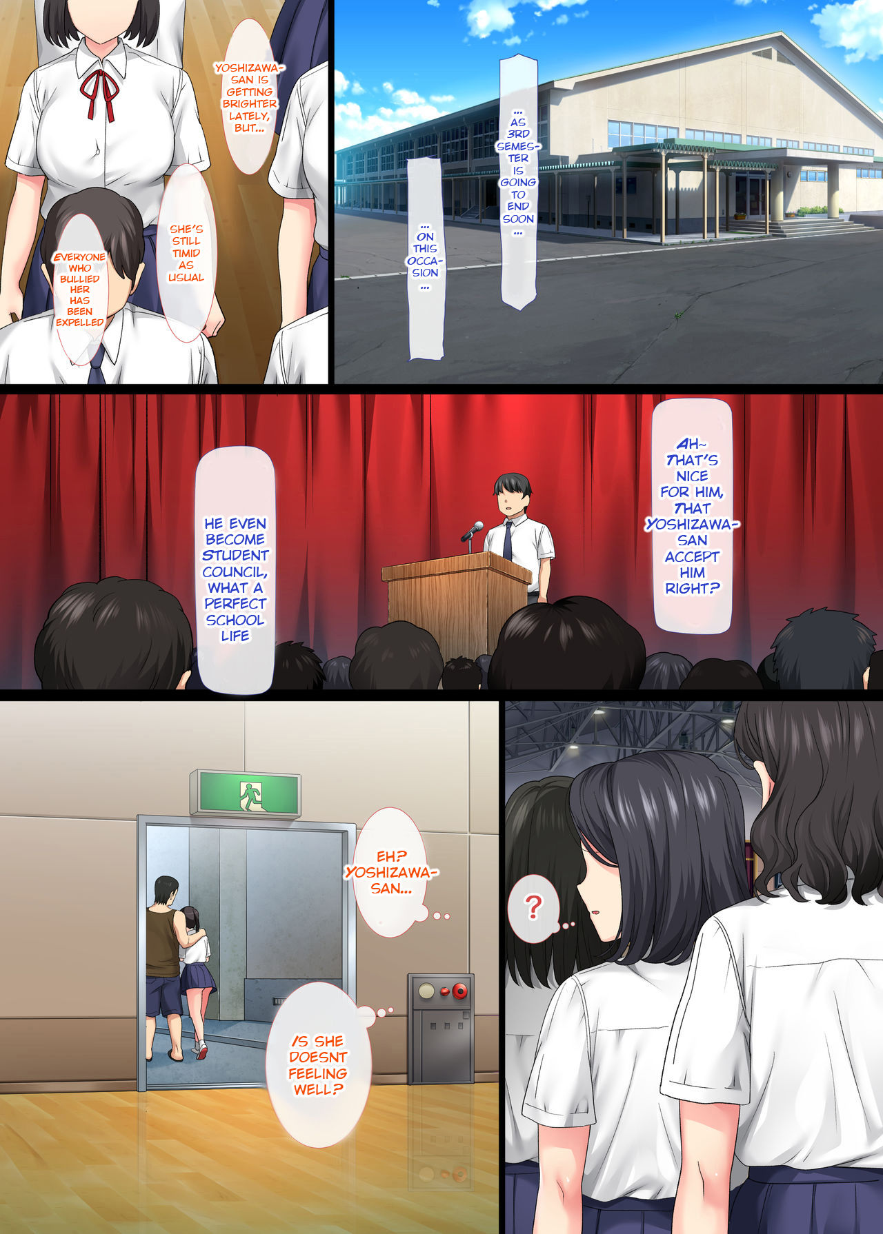 InCha Bishoujo wa, Tannin ni Okasarete mo Ikimakuru 3 | Introverted Beauty Gets Raped Over and Over by Her Homeroom Teacher 3 page 4 full
