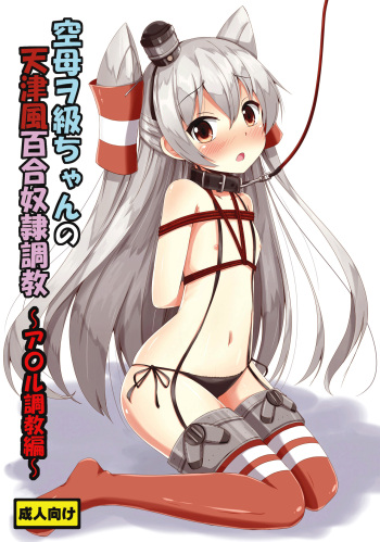 Kuubo Wo-Kyuu-chan no Amatsukaze Yuri Dorei Choukyou ~Anal Choukyou Hen~ | Standard Carrier Wo-Class's Amatsukaze Yuri Slave Training ~Anal Training~