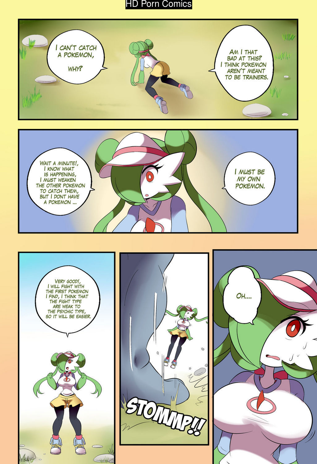Gardevoir Trainer Comic Porn page 5 full