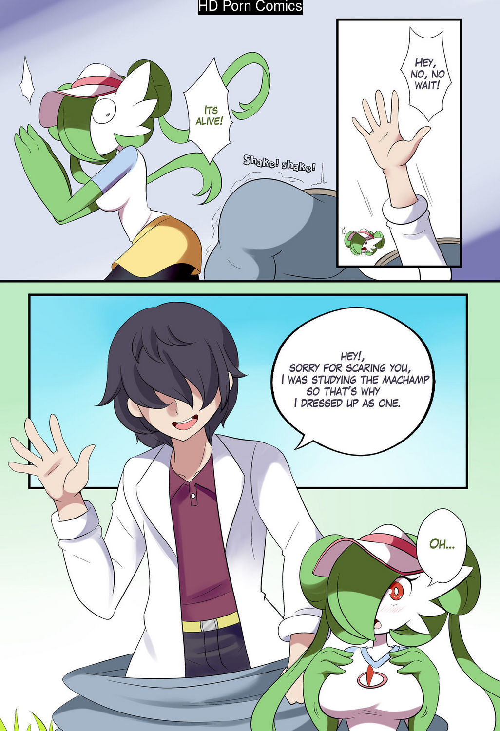 Gardevoir Trainer Comic Porn page 8 full