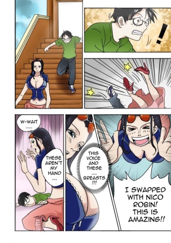 Body Swap Sex Hentai Cartoon - Nico Robin Body Swap Experience - HentaiFox