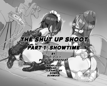 The Shut Up Shoot
