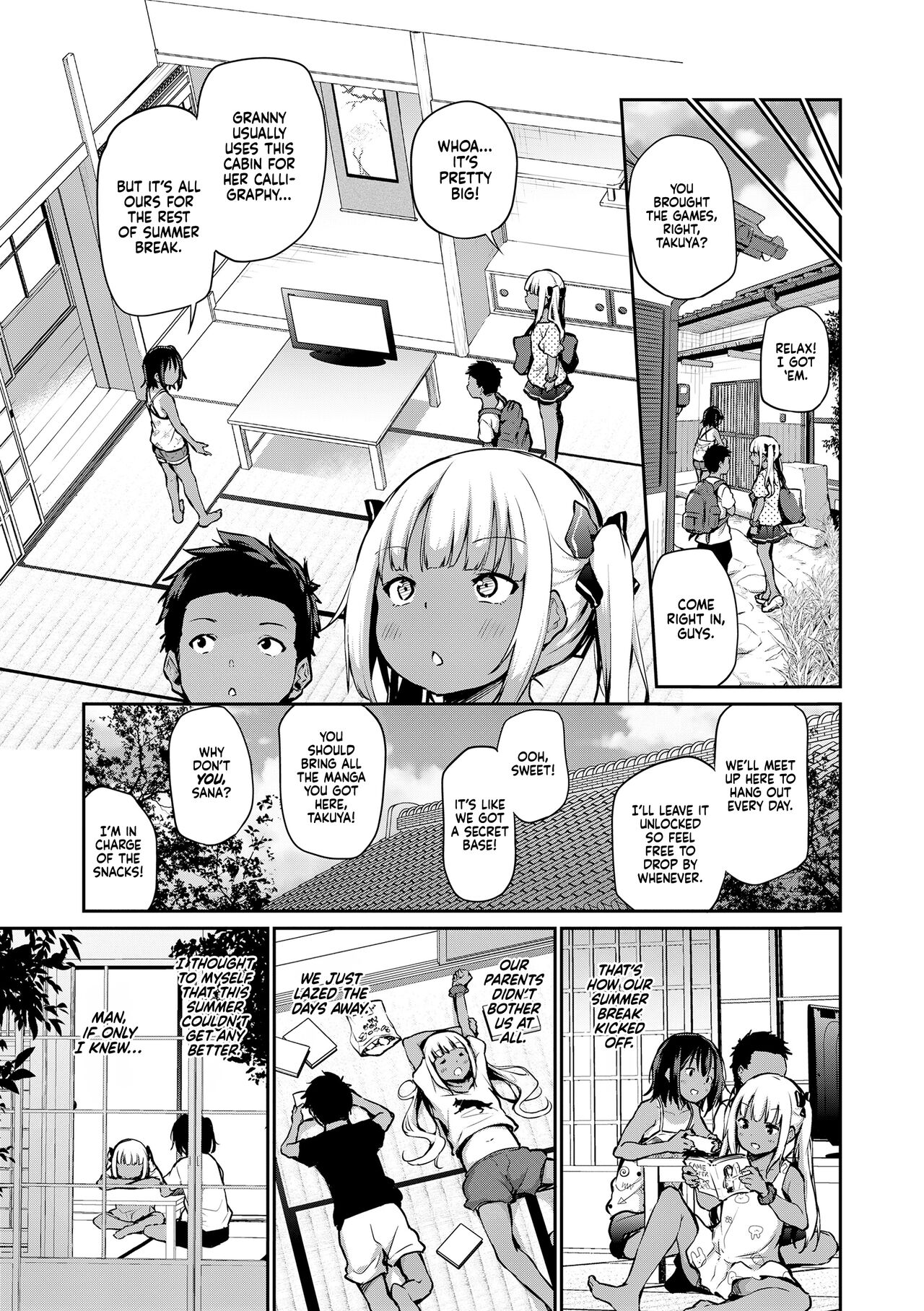 Manatsu no Triangle | Summer Triangle page 3 full