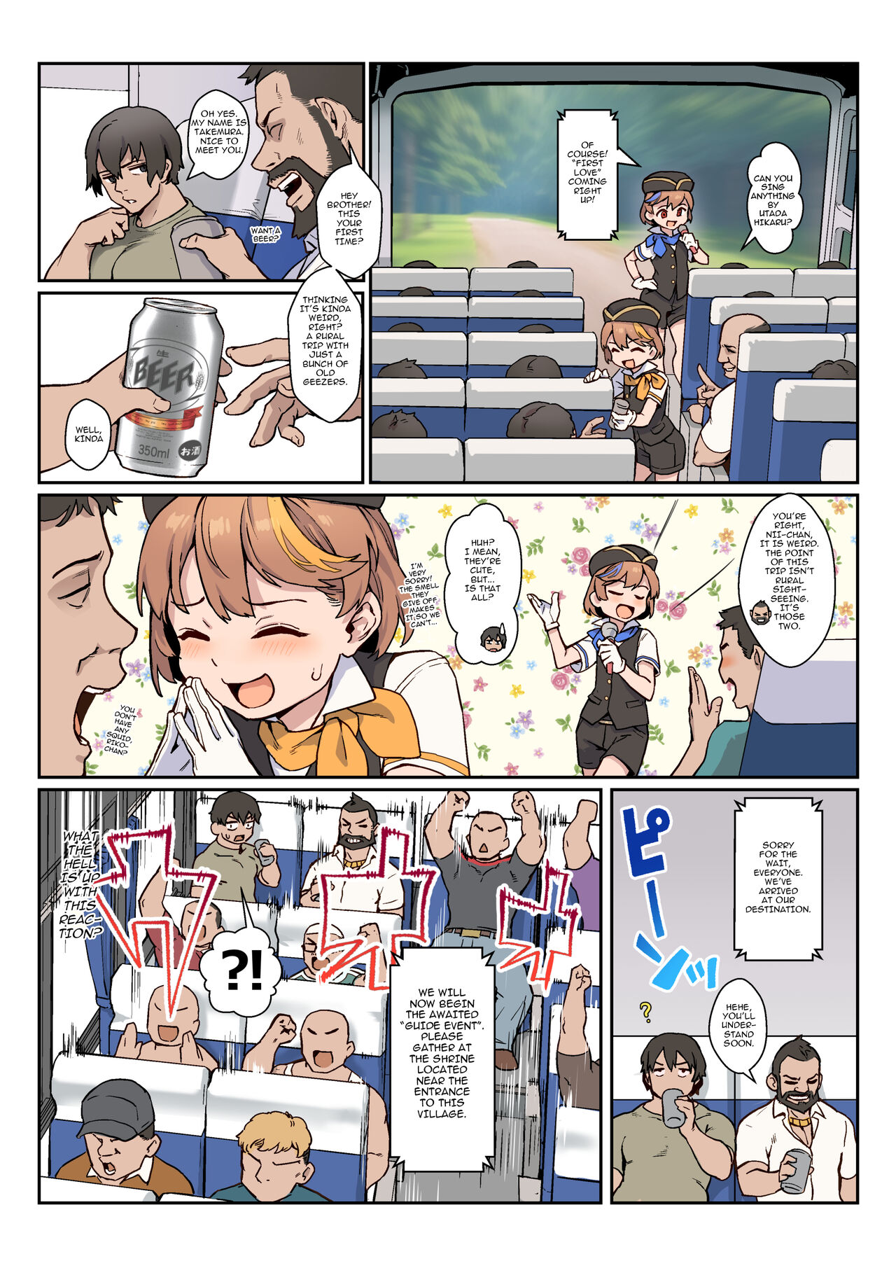 Welcome!! Riko & Rika's Trap Servicei ♂ Bus Guide Tour page 3 full
