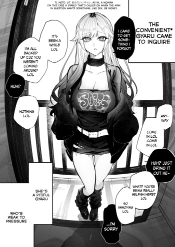 The Day I Decided to Make My Cheeky Gyaru Sister Understand in My Own Way - Ch. 4.5 - The Convenient Gyaru Gives a Blowjob