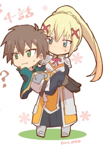 Kazuma x Lalatina, Darkness