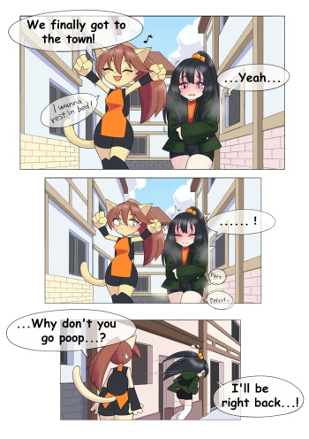 Desperate Pooping HentaiFox 