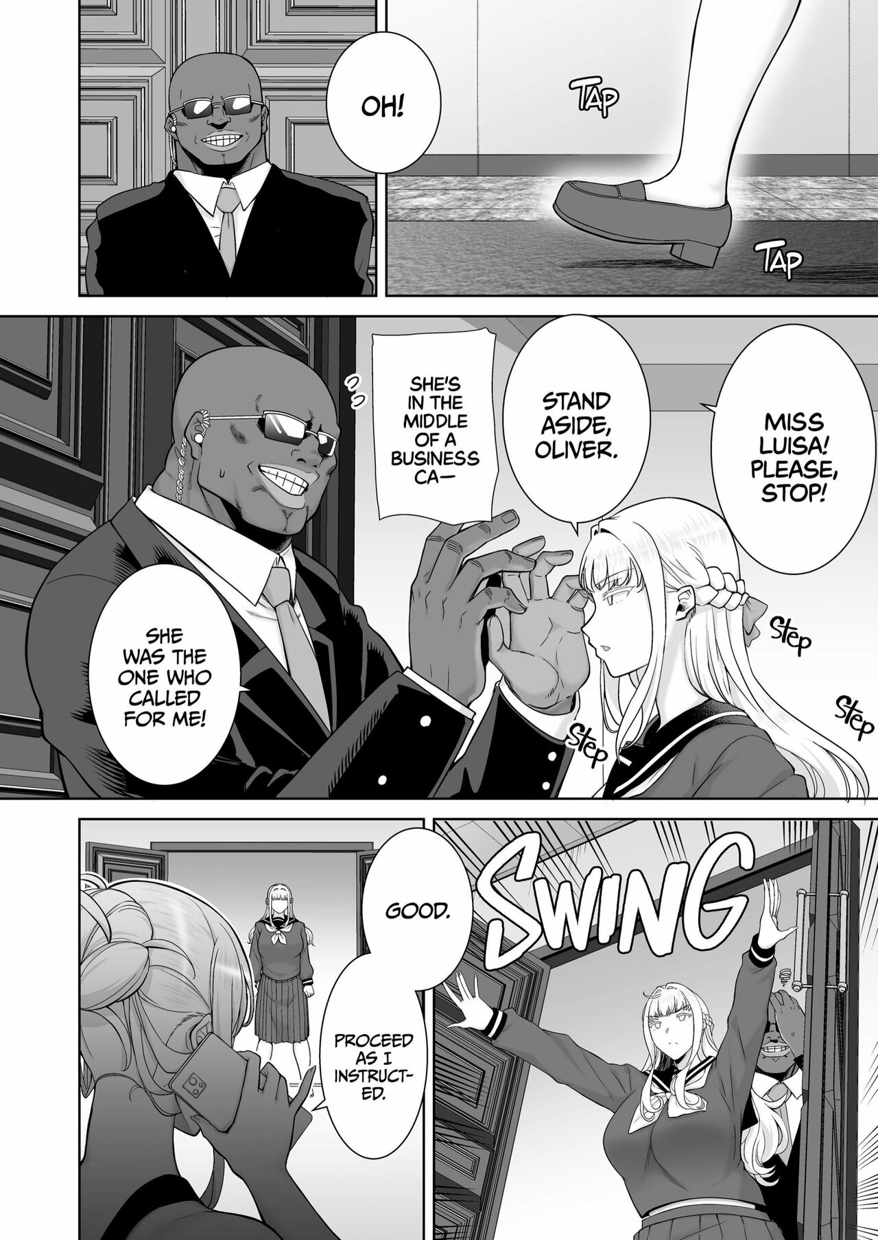 Seika Jogakuin Koutoubu Kounin Sao Oji-San 7 page 8 full